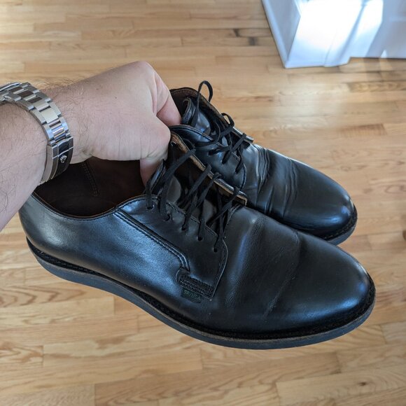 Redwing Postman Oxfords (SIZE US 9.5) in Black Chaparral Leather - Picture 3 of 9
